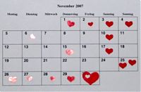 Selbstlobherzchen-Kalender von Chaosqueen