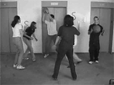Abb 2: Der Film mit dem Gorilla ohne Gorilla. Videostill