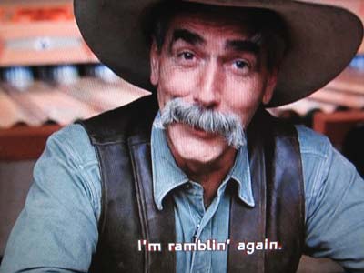 I'm ramblin' again.
